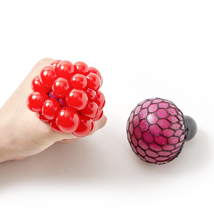 ToyPulse Colorful Grape Ball Witness Stress Relief Funny Creative Squeeze Fun Children's Toy_voghion.com
