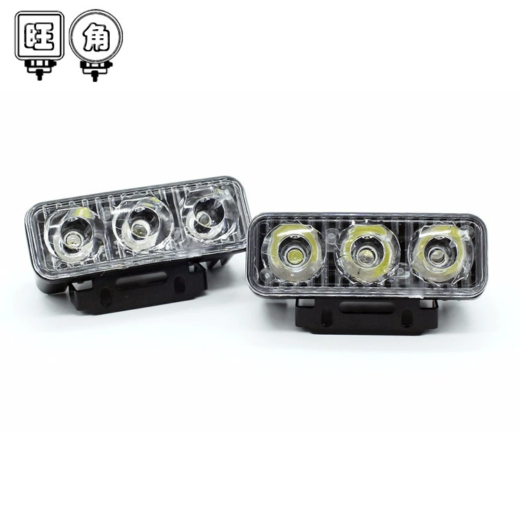 Фабрика прямых продаж Мощный дневной свет GM рулевого управления светодиодный двухцветный рулевое управление 3LED дневной ходовой свет