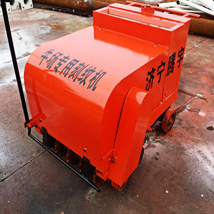 供应腾宇TYKW60牛槽地面防滑刻纹机 源头工厂实惠耐用节省人工