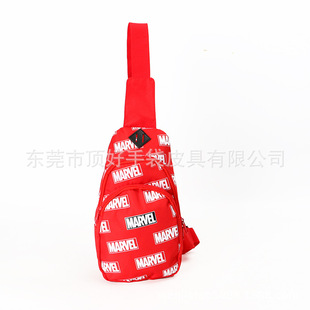 European and American Style New RPET Recycled Material Shoulder Bag Environmentally Friendly Large Capacity RPET Fabric Waist Bag Manufacturer Customization