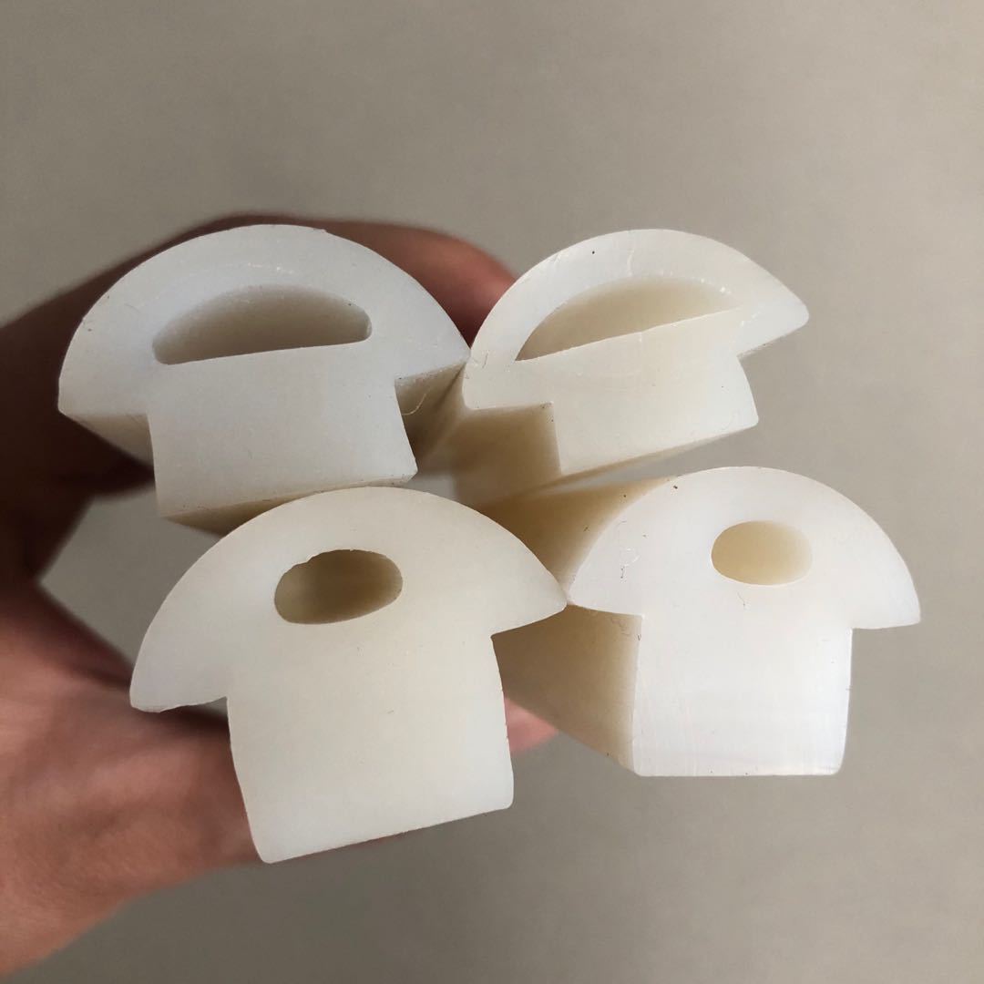 批发蘑菇型硅胶条D型硅胶密封条防撞定型机耐高温密封条