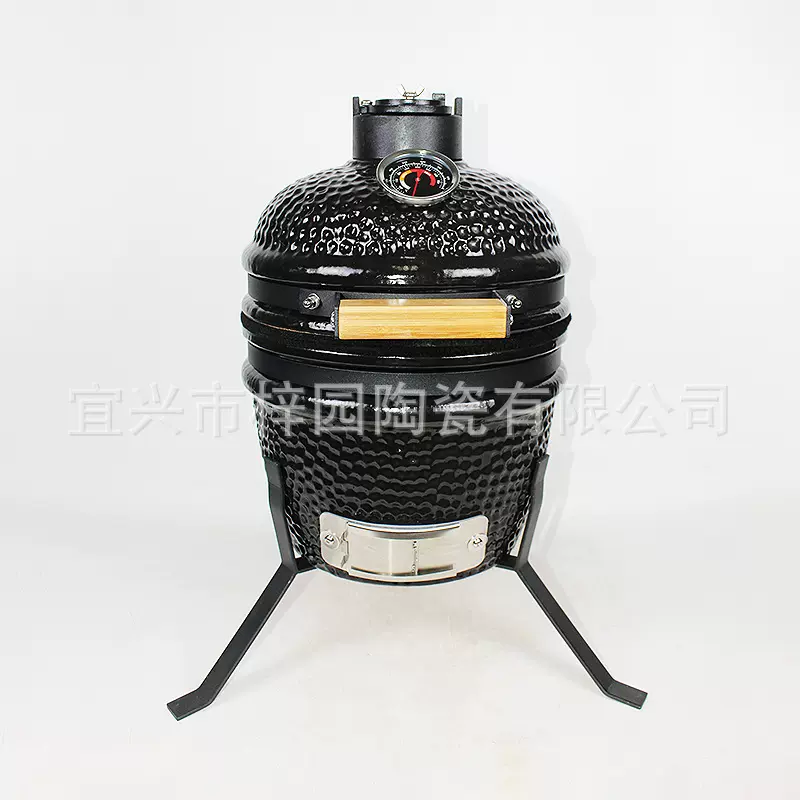 （工厂供应）13英寸陶瓷烧烤炉 户外烧烤 木炭烤 KAMADO GRILL