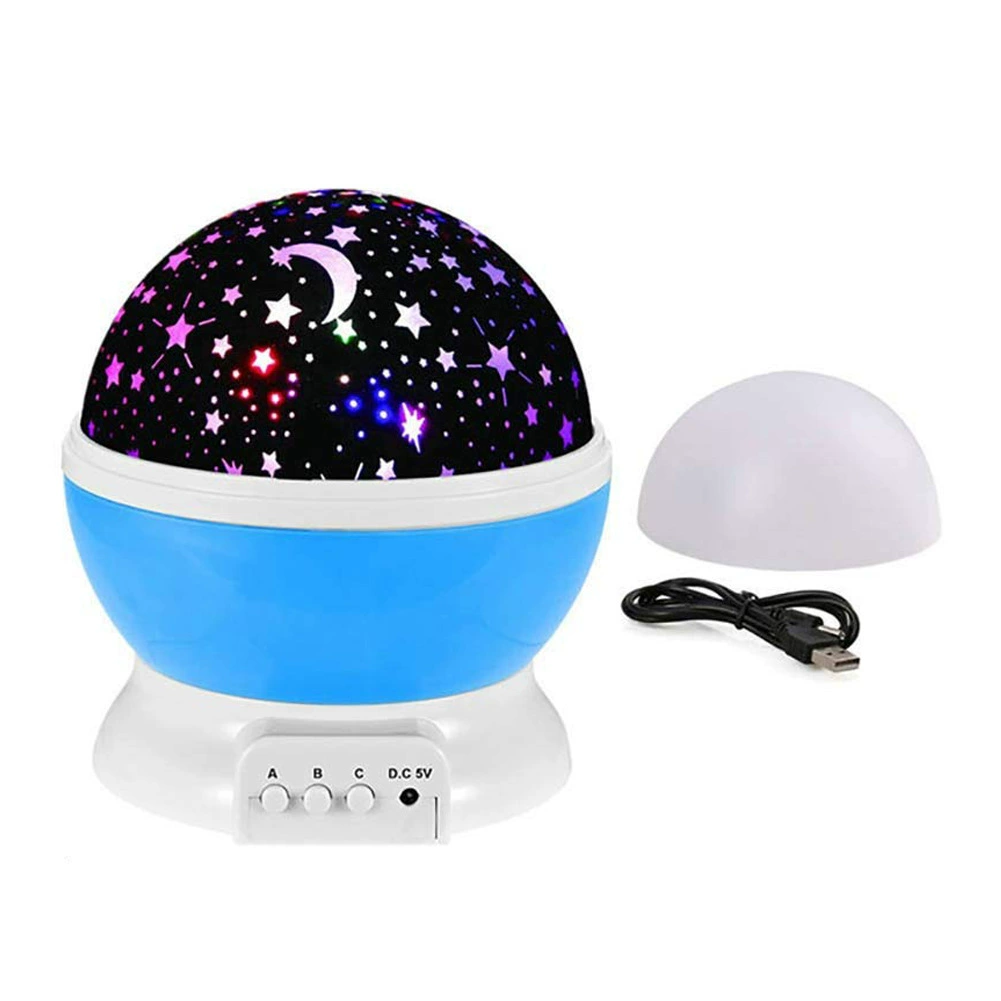 LED rotating starry sky, lamp with projector, lantern for bed, Amazon, Birthday gift
