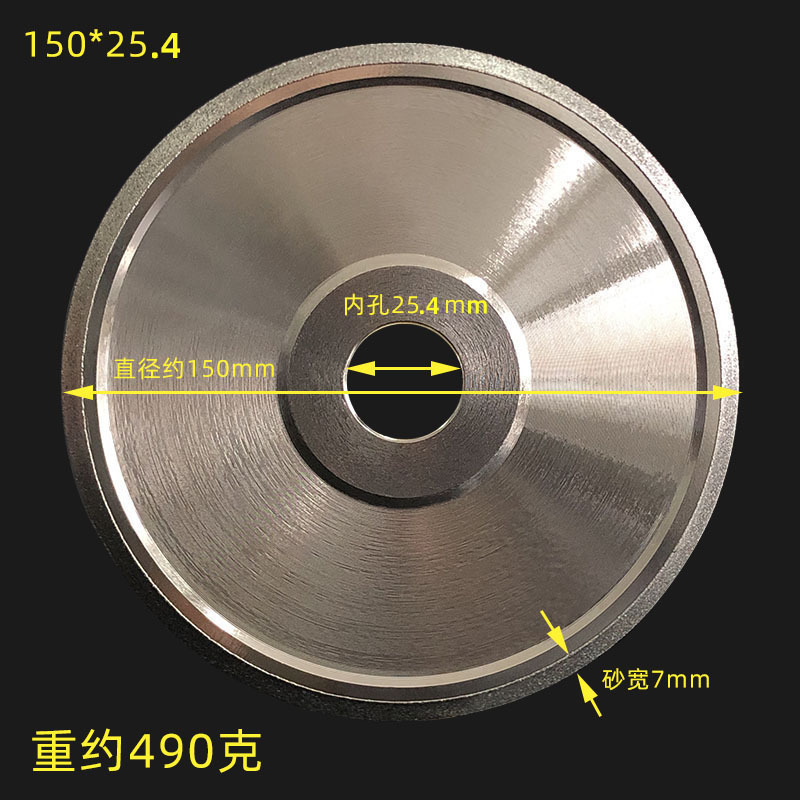 Rueda de rectificado de baldosas de cerámica de stock Rueda de rectificado de diamante biselado de 45 grados Rueda de borde redondo de piedra Rueda de biselado de diamante.