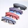 Trend sunglasses suitable for men and women, retro glasses, European style, gradient