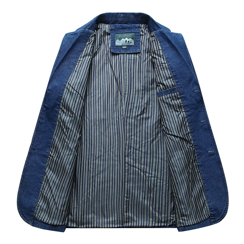 Джинсовый костюм для отдыха, пиджак, oversize