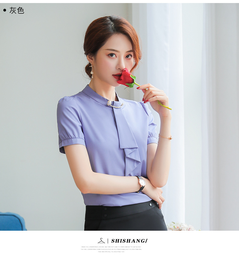 Chemisier en Mélanges de fibres chimiques - Ref 3429402 Image 15