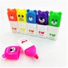 Mini Bear Fluorescence Pen Mini Little fluorescent pen Candy color mini -fluorescent pen Creative small fluorescent pen hm1503