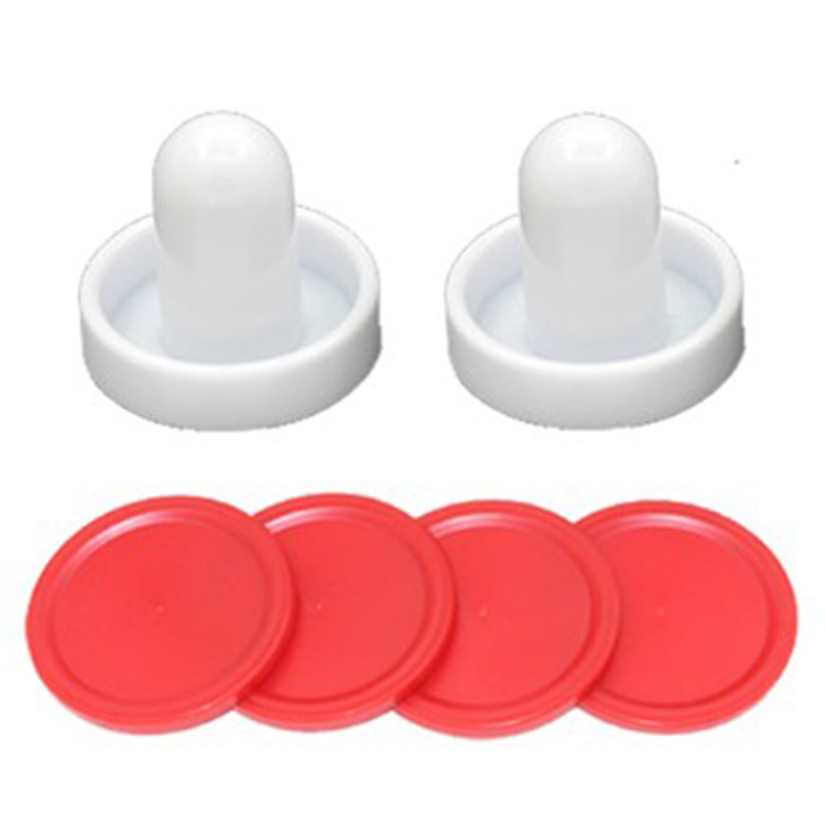 60mm白色推把+51m红色冰球片