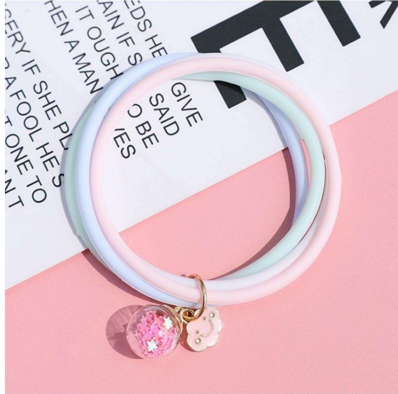 少女心驅蚊手鏈 閨蜜同款吊墜驅蚊手環新款戶外旅行防蚊神器批發