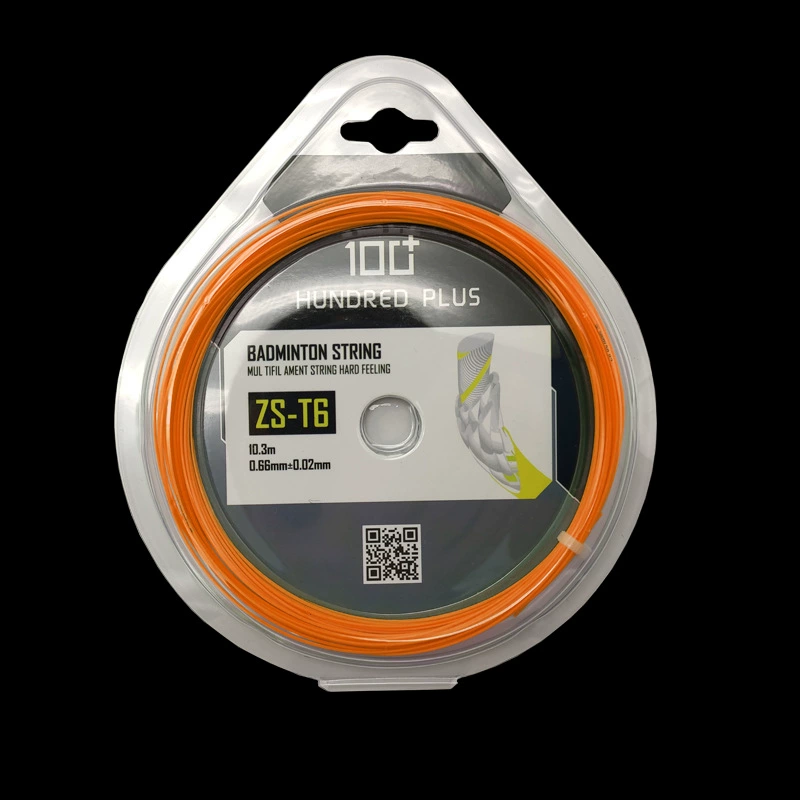 Линия ракетки для бадминтона Baijia T6 с высокой эластичностью, ослепительным звуком, тонкая линия может тянуть Высокие фунты, доступные эластичные фунты, линия с высоким эластичным сопротивлением