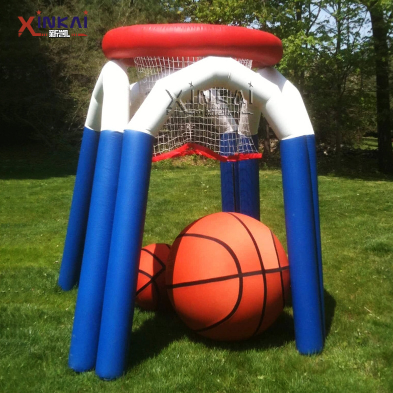 工厂直销 充气投篮游戏 充气投篮运动游戏项目 移动充气投篮框
