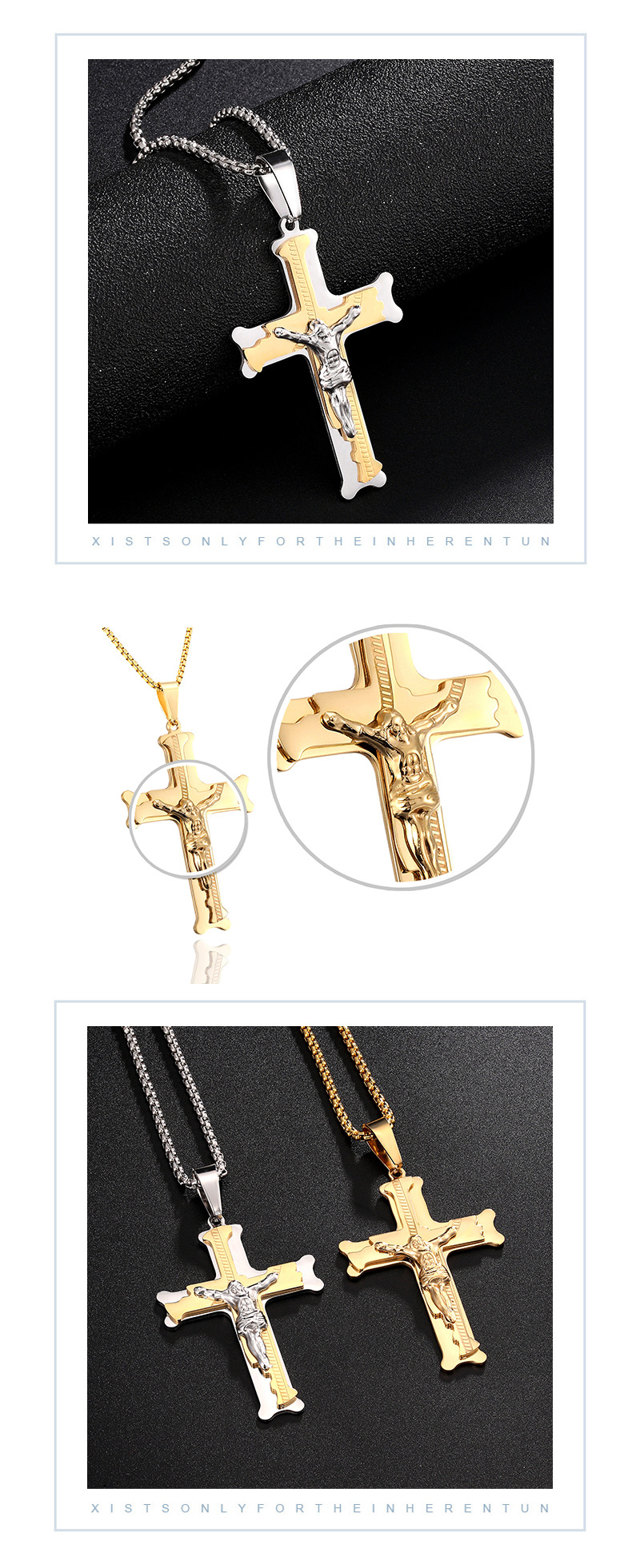 Cross Necklace Image 3