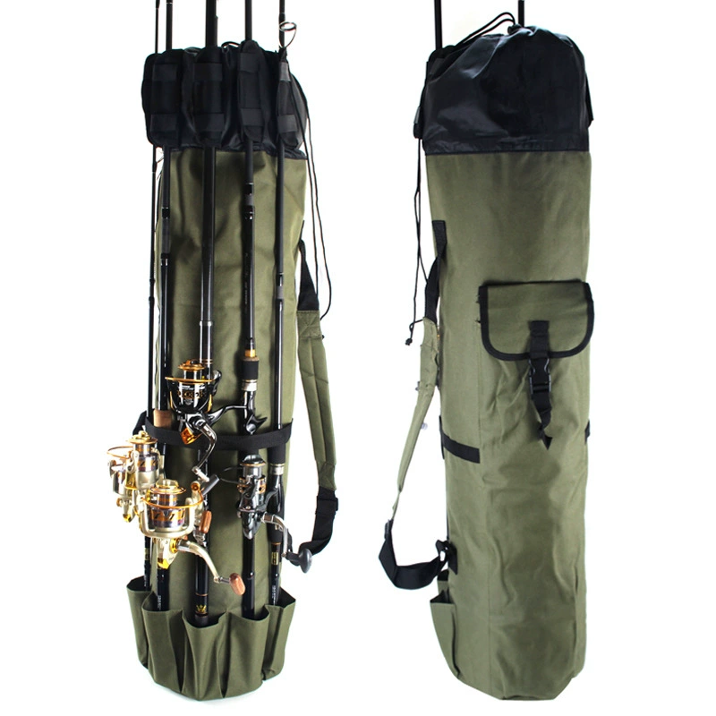 Mochila y bolsa de almacenamiento para equipo de pesca