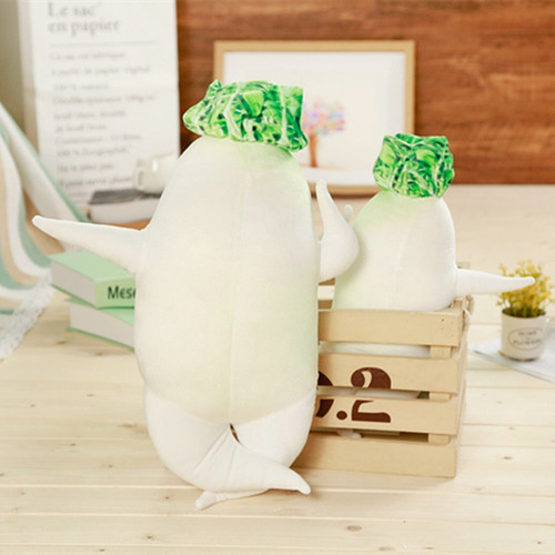 Creative Japanese-style sexy white radish pillow doll Korean funny doll plush toy girl doll