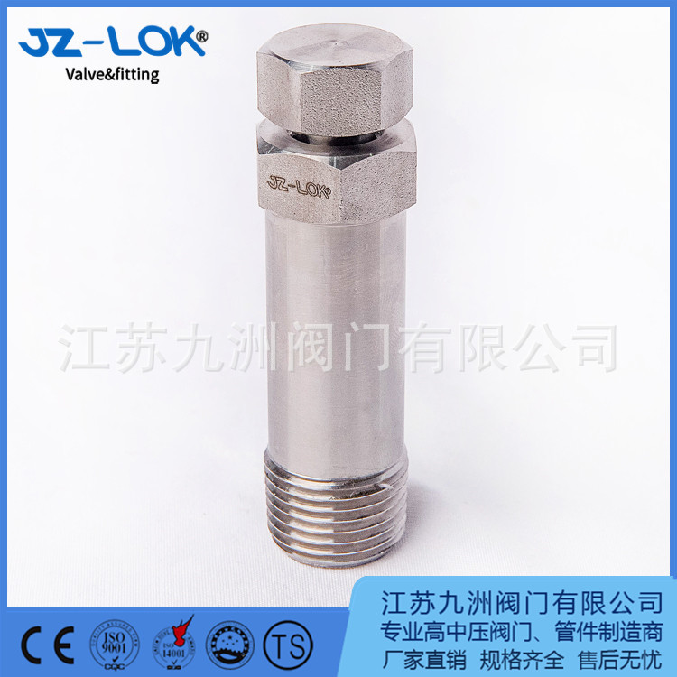 Fat injection valve stainless steel Oiler 10000PSI