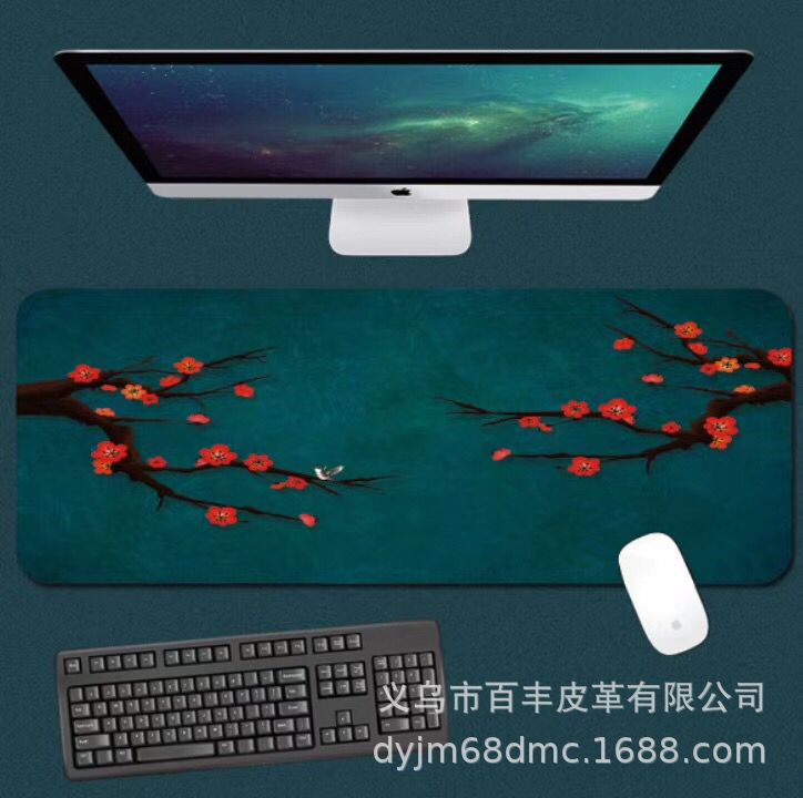 批发定制pvc数码打印餐桌垫 桌垫 电脑超大鼠标垫防水加热鼠标垫详情图14