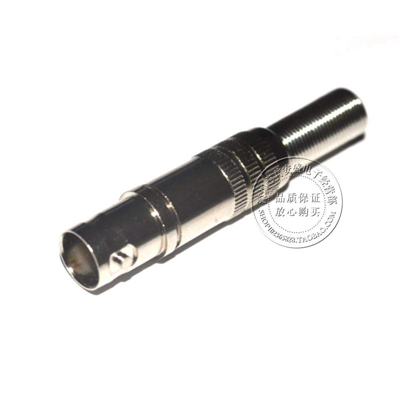 批发供应监控视频连接全铜BNC母头75-5视频头