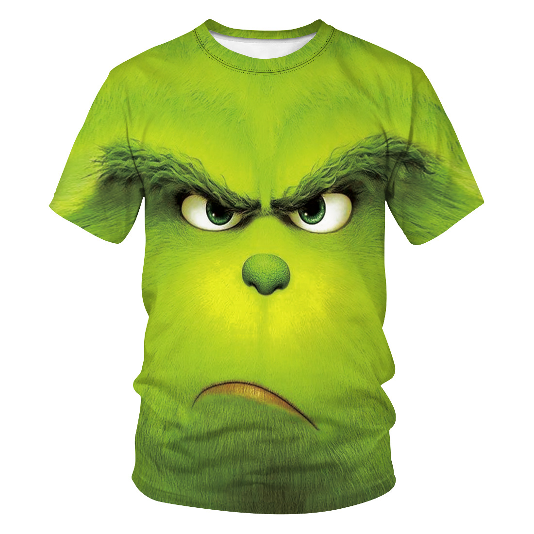 Shrek Shirts Loose round neck Hip Hop 
