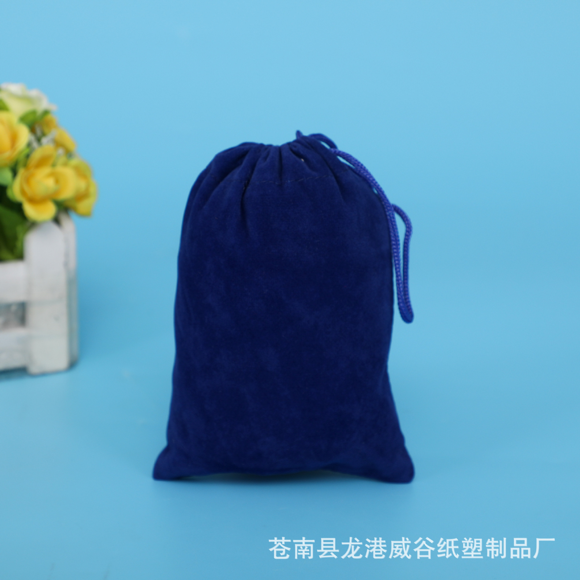 现货批发彩印创意帆布束口袋 抽绳精美印花收纳帆布袋可定制logo