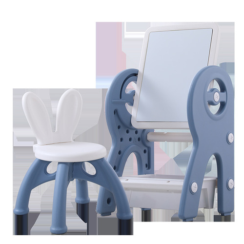 Children's Thick and Durable Drawing Board Building Blocks Table Kindergarten Indoor Children's Multi-purpose Indoor Assembled Toy Drawing Learning Desk