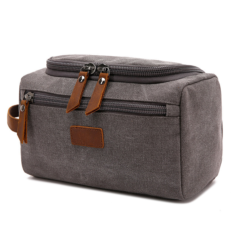 New European and American functional Travel Wash Bag Handbag men's and women's business travel storage bag cosmetic bag hand collar bag