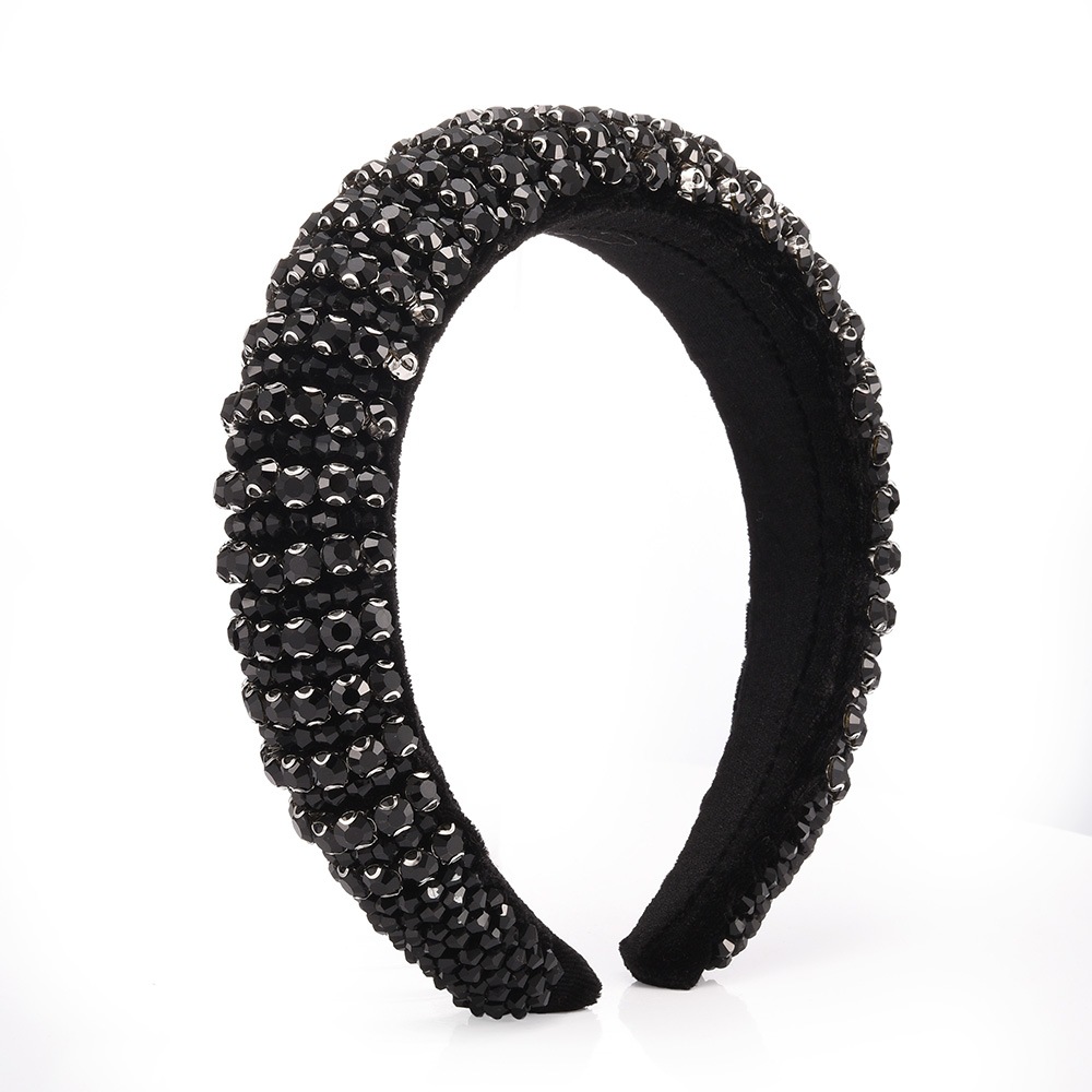 Baroque Fashion Headband Colored Full Diamond Delicate Crystal Headdress display picture 10