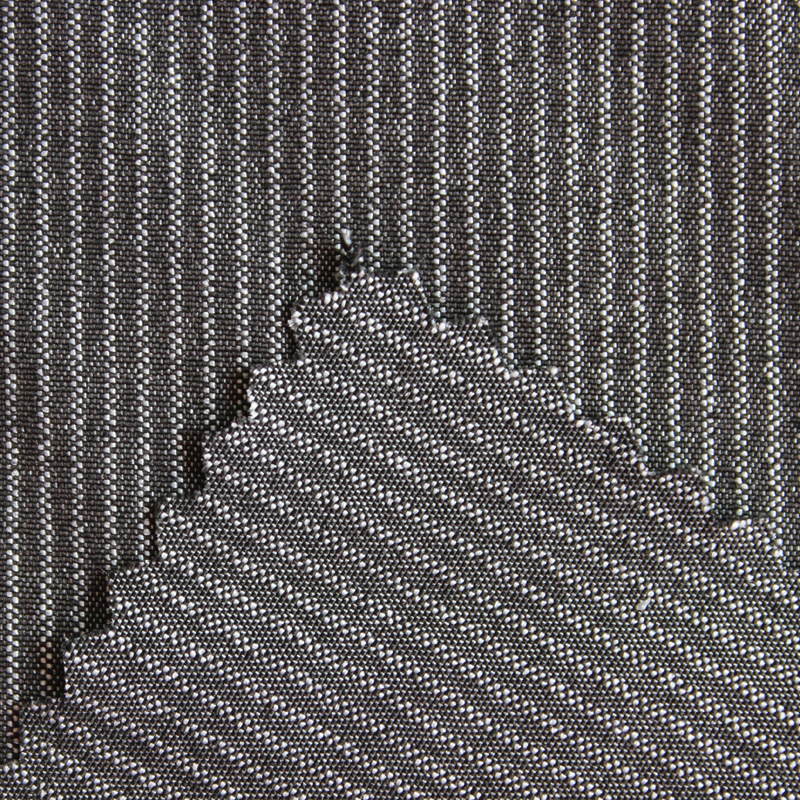 化纤涤纶四面弹150D/40D黑白丝交织双线条 防风速干登山裤运动服