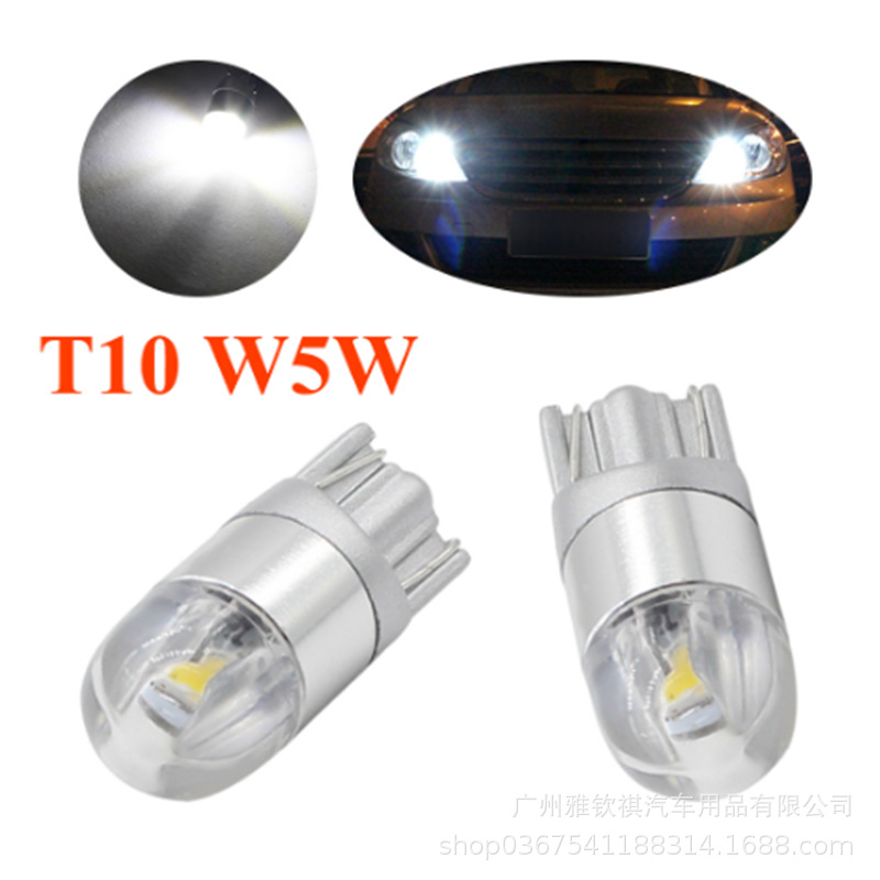 新品汽车led t10 3030小插泡2led示宽灯 门边灯 阅读灯SMD