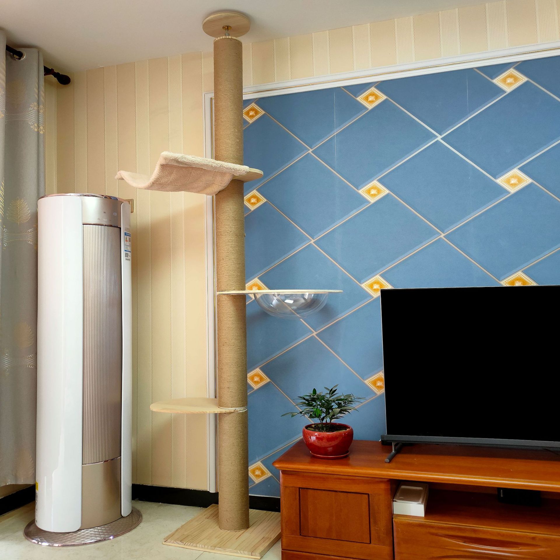 PVC 칼럼 코어 3 층 우주 캡슐 해먹