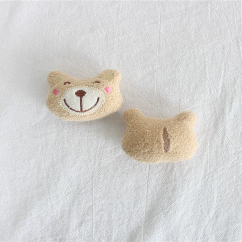 Nuby, мультяшная брошь-кофе, аксессуар, с маленькими медведями