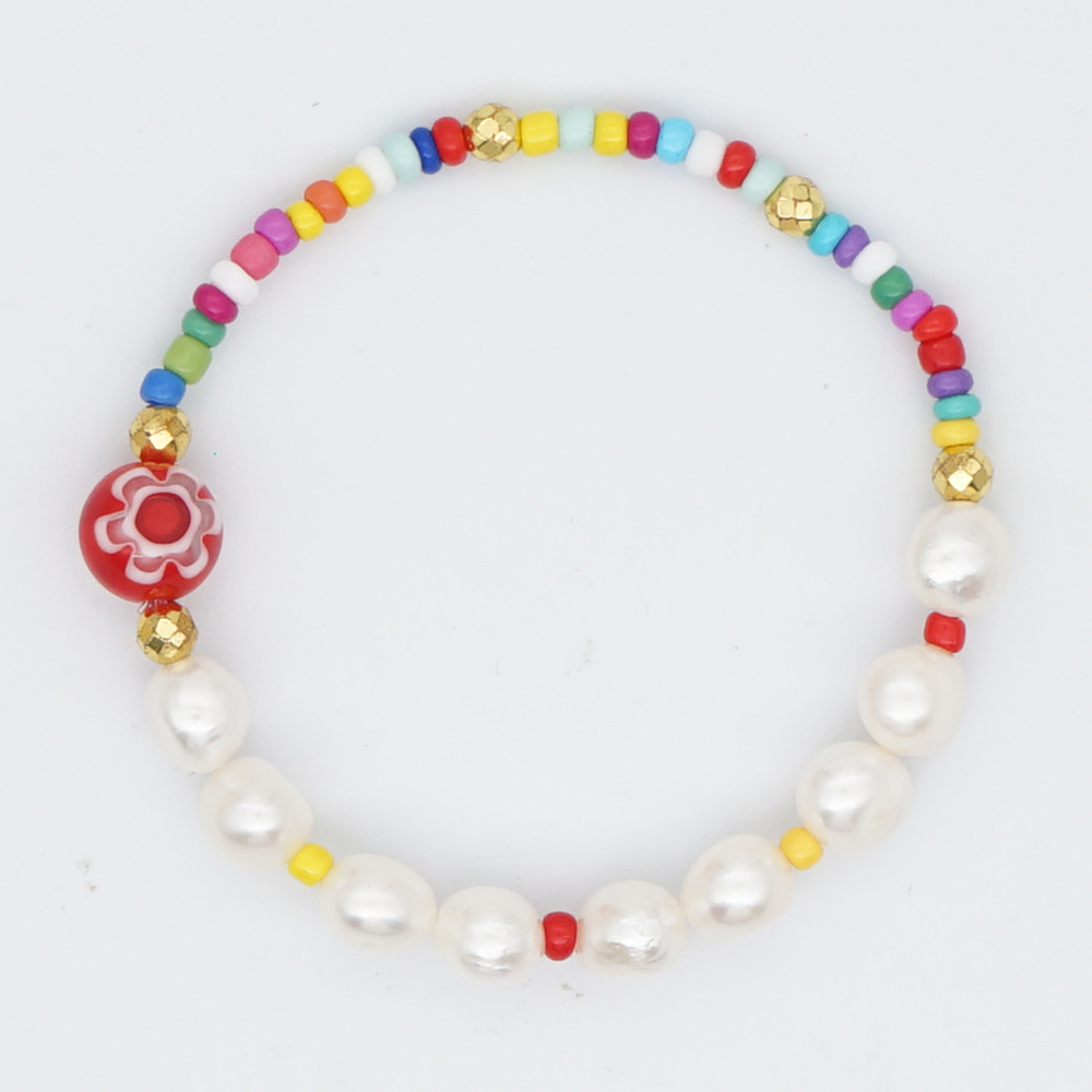 Korean Creative Baroque Style Natural Beautiful Pearl Sweet Bracelet Wholesale Nihaojewelry display picture 9