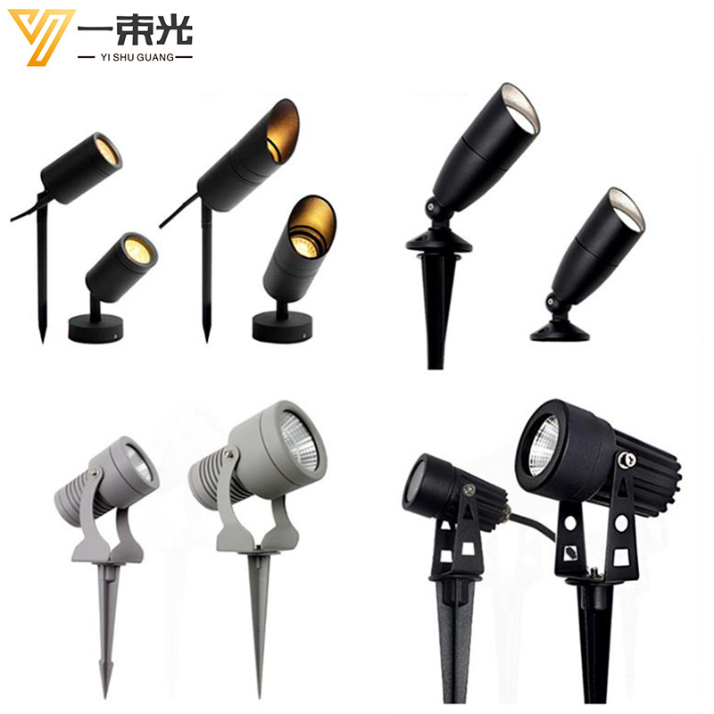 一束光照明led插地射树灯投光灯户外防水射灯室外庭院草坪照树灯