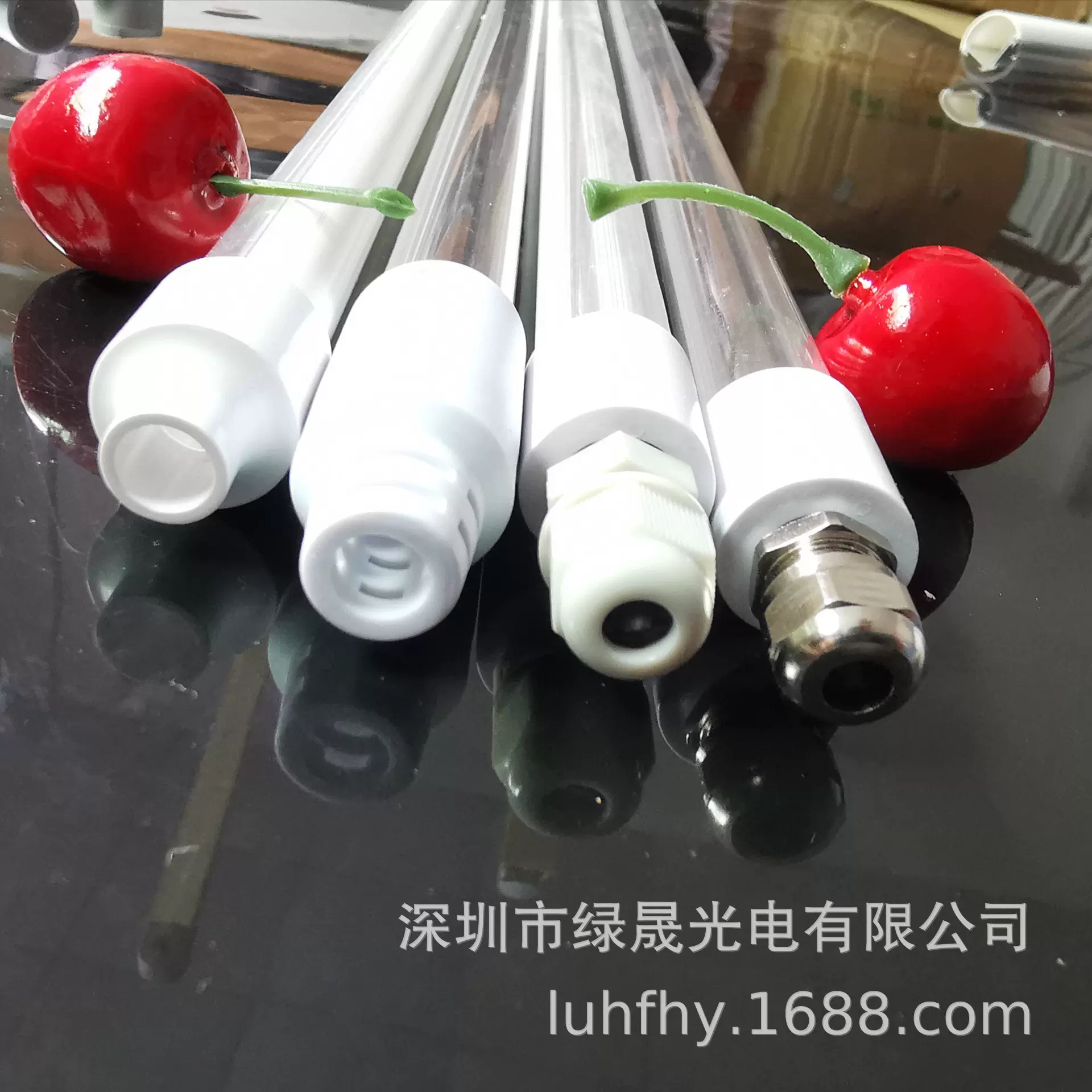 厂家直销LEDT5养殖灯管外壳套件T5全塑PC管T5双色透明管养殖专用