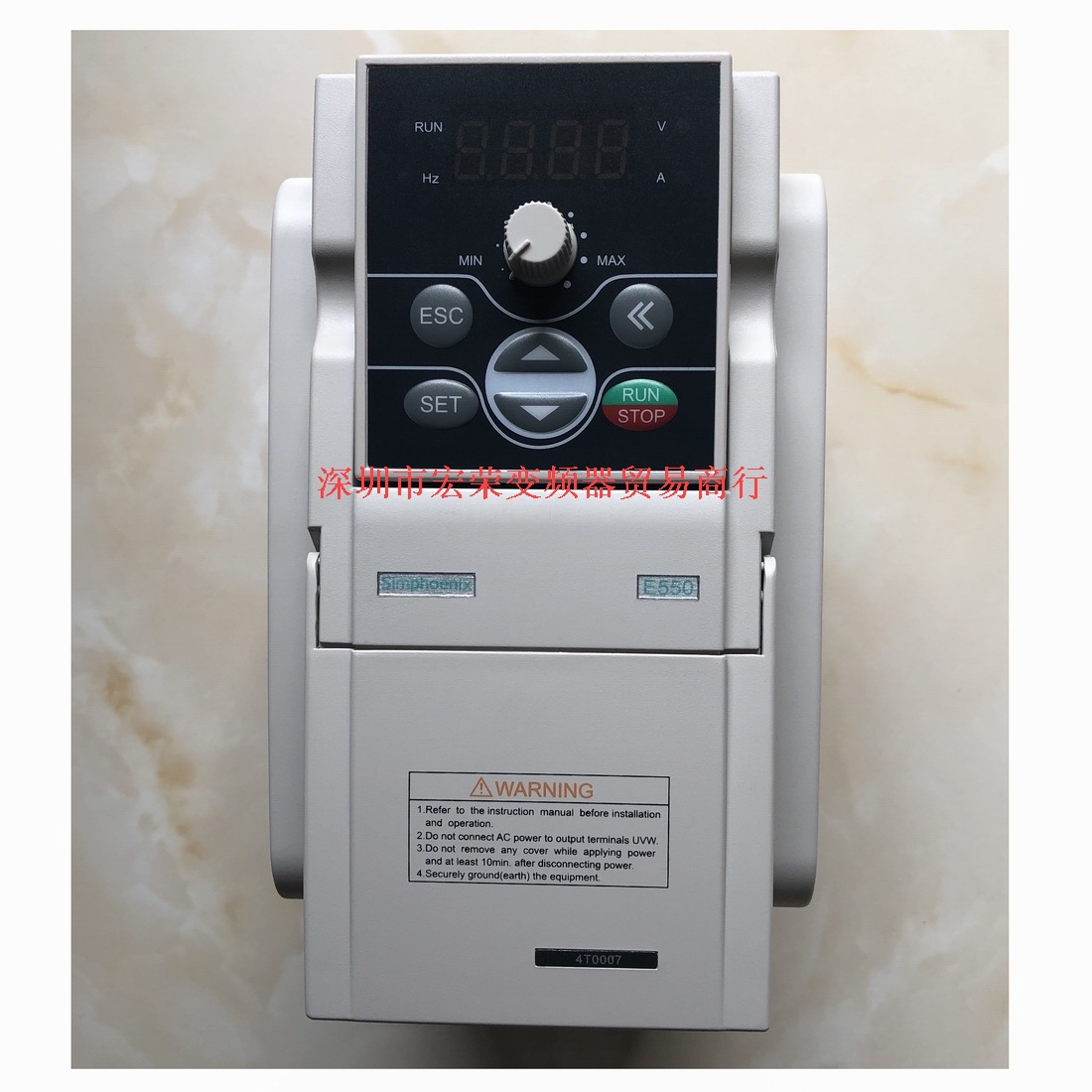 Simphoenix变频器E550-4T0007大量现货极速发货