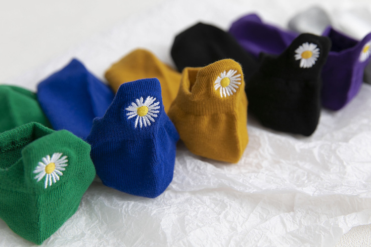 芝麻街日系脚跟小耳朵中性情侣袜子