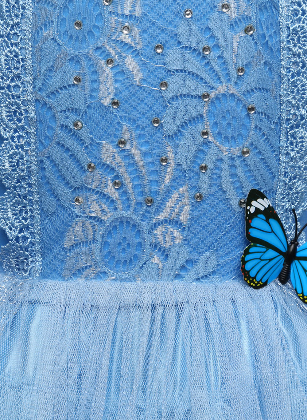 Princesa Mariposa Mezcla De Algodón Poliéster Vestidos Para Niñas display picture 5