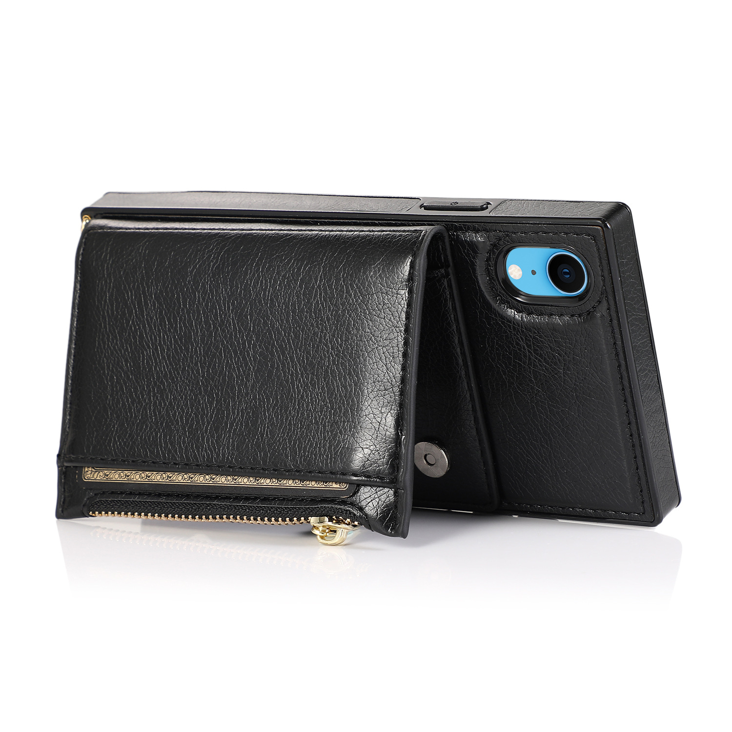 Crossbody Phone Case For Iphone 13 Wallet Protective Leather Cover_voghion.com