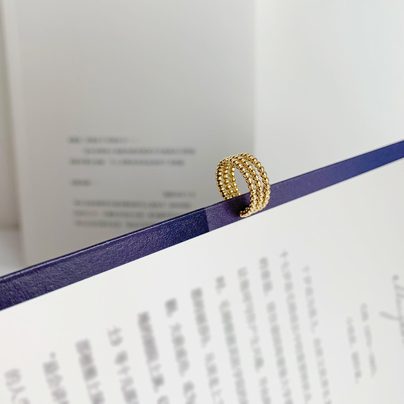 日韩简约三层金属耳骨夹无耳洞耳饰耳环女小饰品批发摆摊货源5455