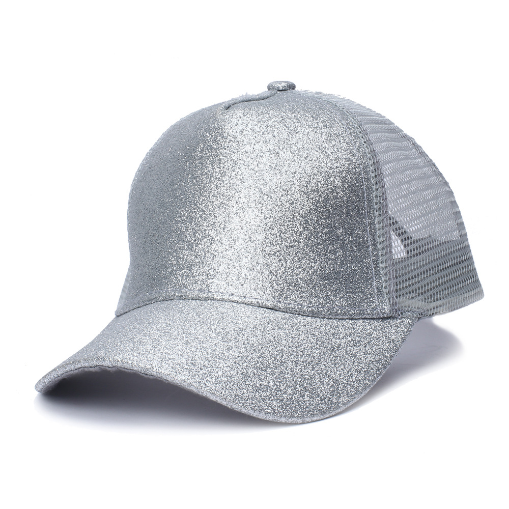 Women's Basic Solid Color Wide Eaves Baseball Cap display picture 5