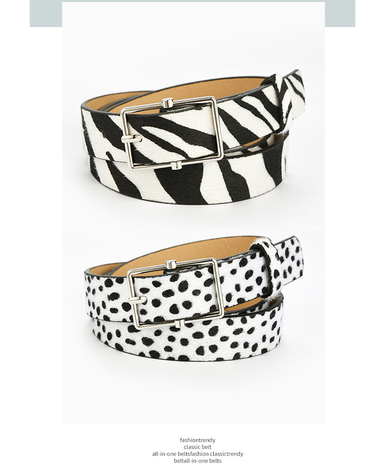 Wholesale Fashion Animal Pattern Buckle Belt display picture 10