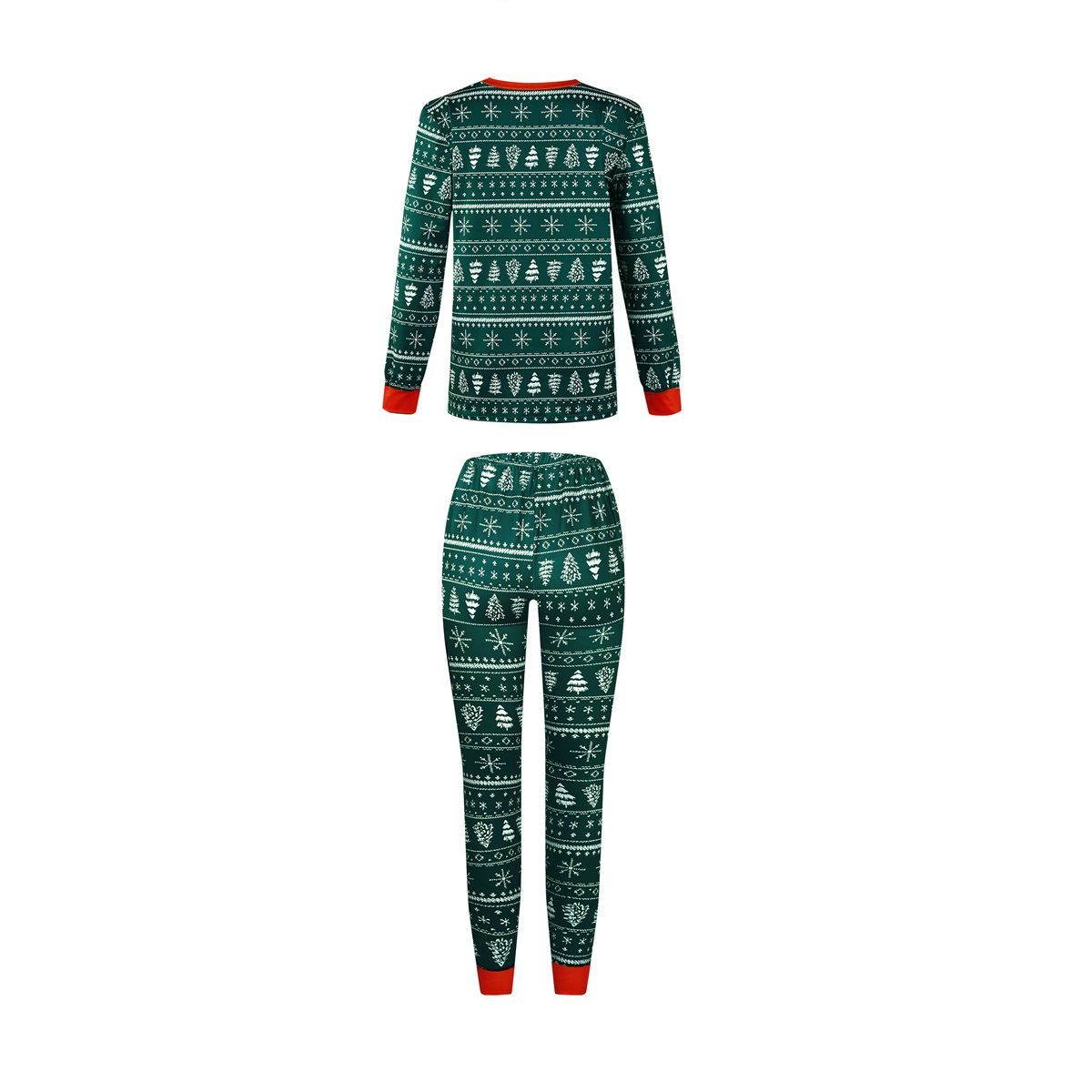 Kerst pyjama set voor het gezin bijpassende loungewear outfit_voghion.com