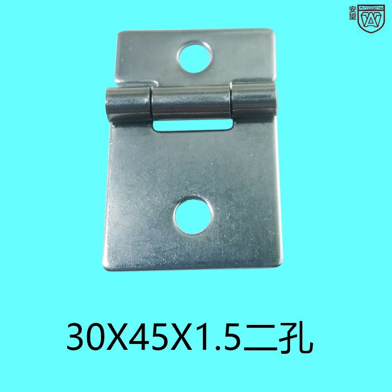 30 * 45 * 304 bisagras de acero inoxidable bisagras de puerta de gabinete bisagras de hardware plegables industriales