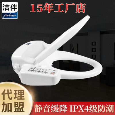 家用多功能智能座便器 馬桶座便器 JB3558A-3潔伴分體式座便器蓋