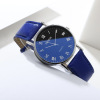 Men's watch, belt for leisure, quartz watches, wish, Birthday gift