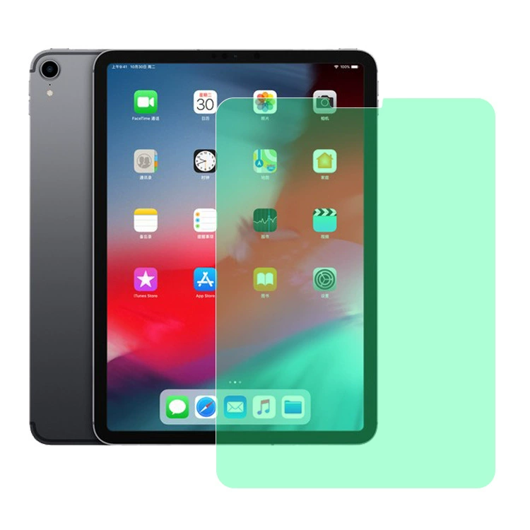 Подойдет для iPad Pro 11 зелёный свет стальная плёнка iPad5 плоская плёнка защита глаз зелёное защитное стекло