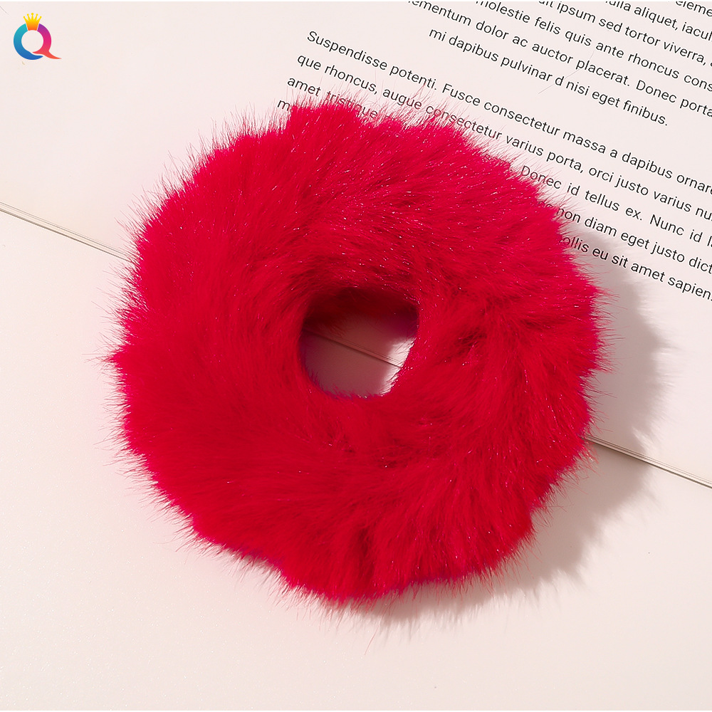 Soft Imitation Rabbit Fur Hair Rope display picture 15