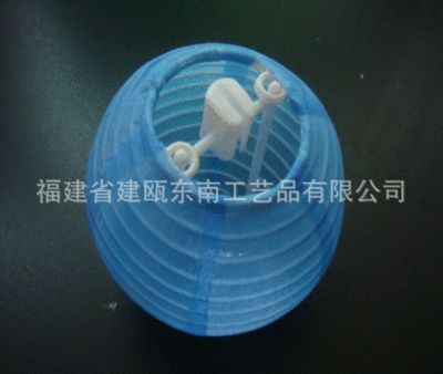 3 inch round Colors can be customized String lamp accessories Plastic stent Can be installed led Lamp string Cloth lanterns