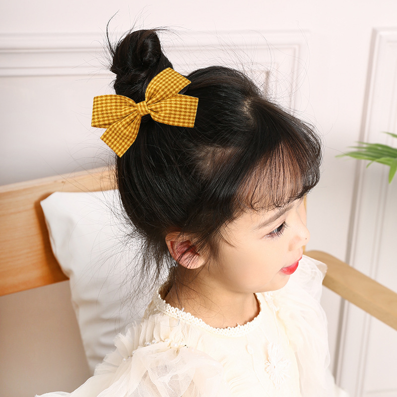 Korean Children's Bow Hairpin display picture 7