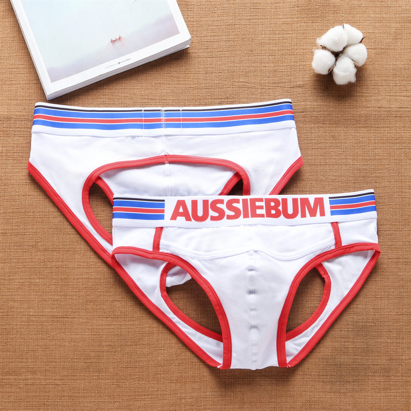 aussiebum men's hollow-out cotton breathable comfortable back empty briefs aussiebum men's hollow-out cotton breathable comfortable back empty briefs